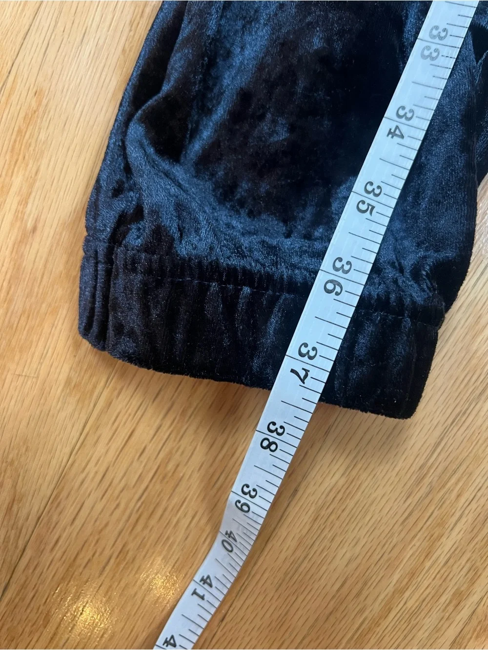 Nike Girls Blue Crushed Velour 2pc Tracksuit Set